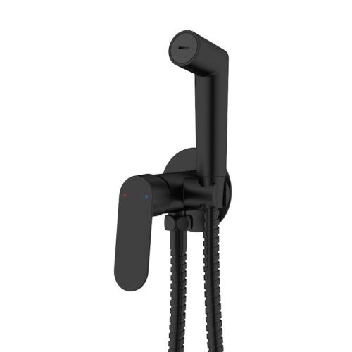 Гигиенический душ со смесителем Voda Shore SHR01B черный - фото 2