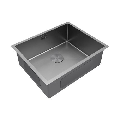 Кухонная мойка Paulmark NEXT 54 UNI PM215444-MG 50х40 цвет серый поверхность матовая - фото 2