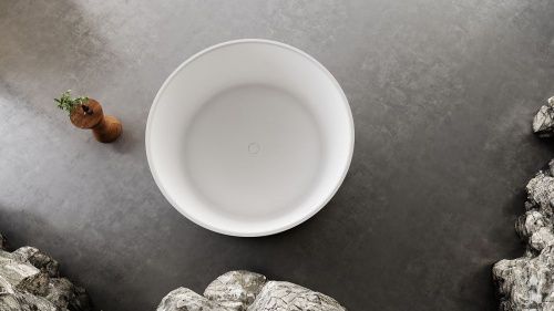 Ванна акриловая Abber AB9442 150х150 отдельностоящая круглая с каркасом - фото 3