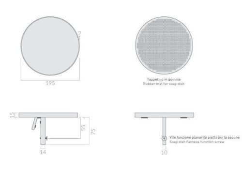 Мыльница Galassia Core 2059 - фото 3