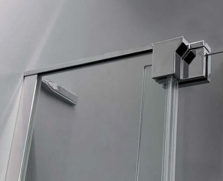 Душевой уголок Cezares SLIDER SLIDER-A-2-70/80-C-Cr 70х70 стекло прозрачное профиль хром без поддона