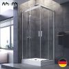 Душевой уголок Am.Pm Gem W90G-404-100280-MT 100х80 стекло прозрачное профиль хром без поддона