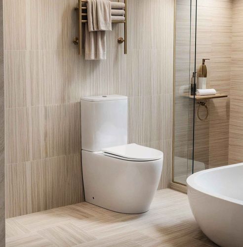 Унитаз напольный с бачком Cerutti SPA CT10373 белый с сиденьем микролифт безободковый смыв торнадо - фото 2