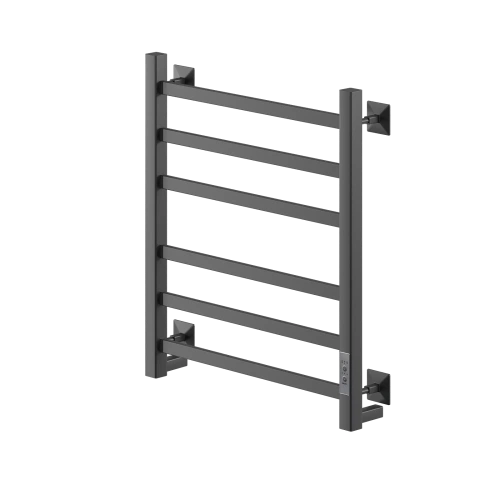 Полотенцесушитель электрический Veconi Barro-A B6050B-A 50х60 черный