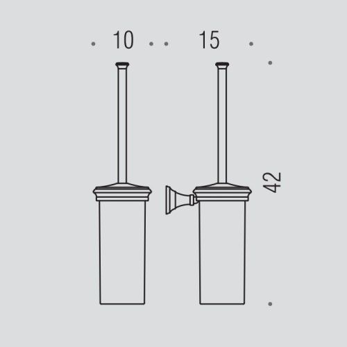 Ершик Colombo Portofino B3207.CR-VAN - фото 2
