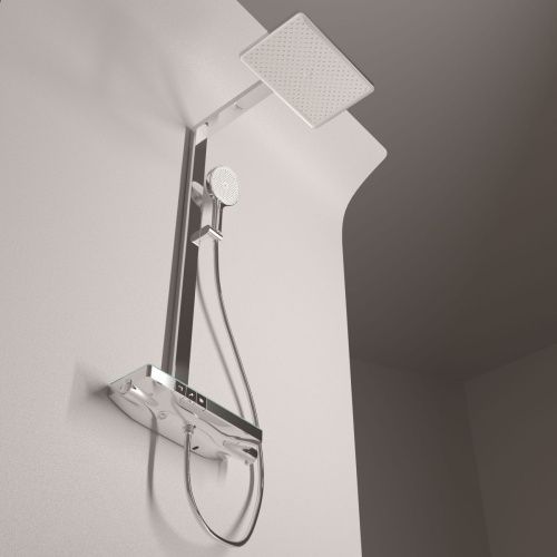 Душевая стойка Sancos Vos SC6100CH настенная цвет хром с термостатом - фото 5