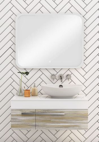 Зеркало с подсветкой Runo Руан 00-00001290 100х80 - фото 4