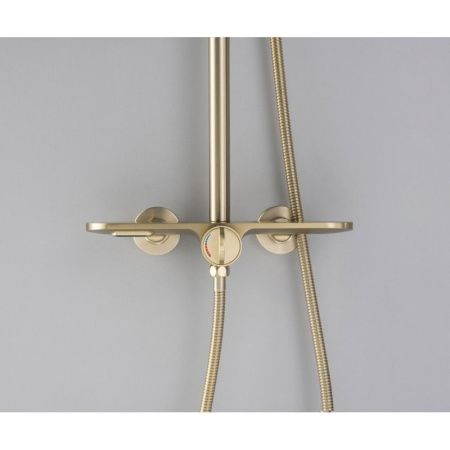 Душевая стойка Bronze de Luxe 80112CG настенная цвет золото