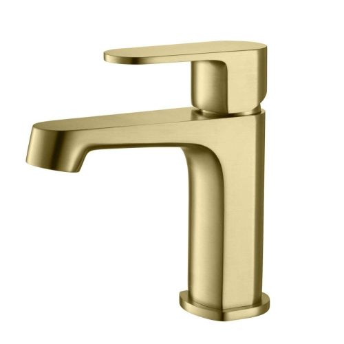 Смеситель Aquatek Оберон AQ1210BG на раковину золото