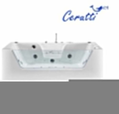 Ванна акриловая гидромассажная Cerutti SPA C-477-18A 180х85 пристенная прямоугольная с ножками - фото 4