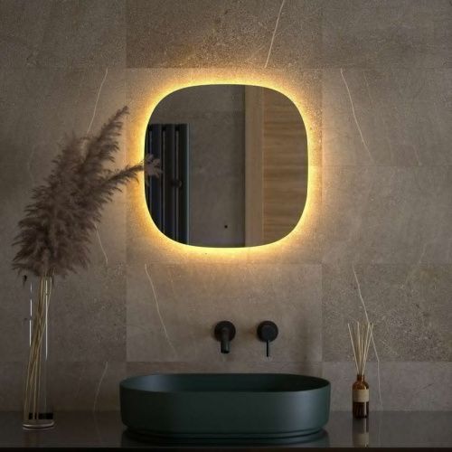 Зеркало с подсветкой Defesto OPTI DF 2858R 50х50 подвесное - фото 3