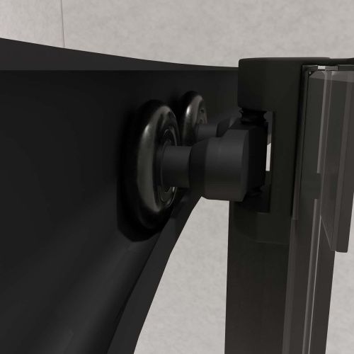 Душевой уголок RGW Passage 02085100-14 100х100 стекло прозрачное профиль черный без поддона - фото 3