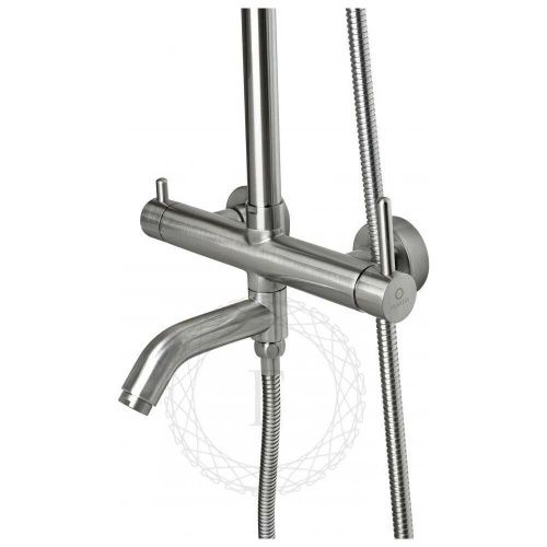 Душевая стойка Filarete FL2020NK настенная цвет никель - фото 4