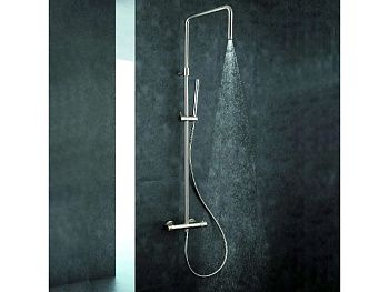 Смеситель для душа Mamoli Tuttodunpezzo 37170000002A настенный нержавеющая сталь