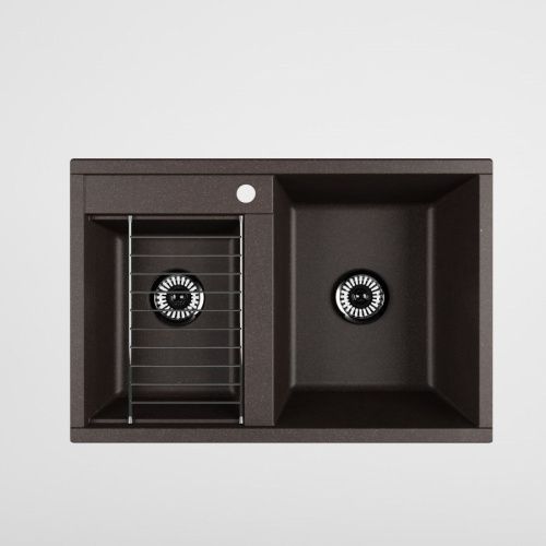 Кухонная мойка Aquaton Делия 78 1A723132DE280 80х50 цвет коричневый - фото 3