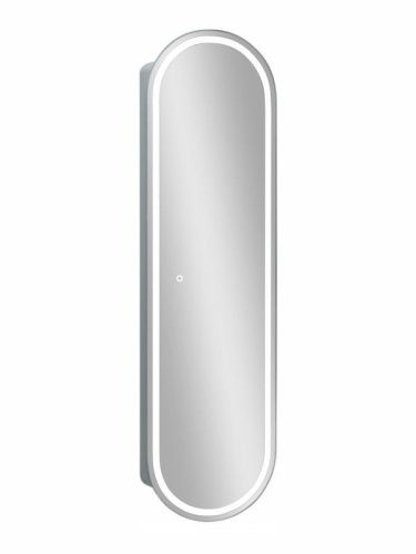 Зеркало-шкаф Continent Elmage White МВК046 50х160 подвесной цвет белый - фото 3