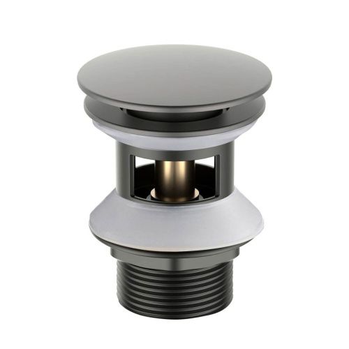 Донный клапан Aquatek AQ6002BGM вороненая сталь