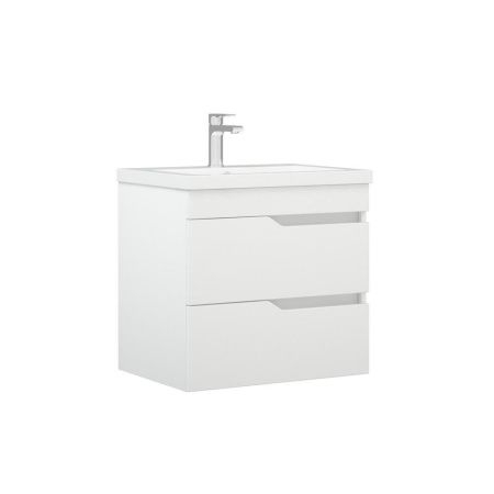 Тумба под раковину Corozo Теона SD-00001672 60х40 подвесная цвет белый