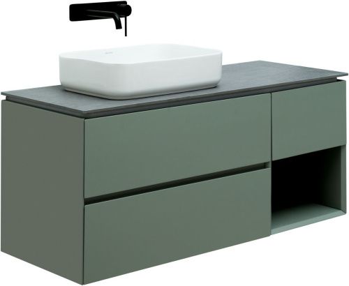 Тумба под раковину Allen Brau Infinity 1.21005.CGM 120х50 подвесная цвет зеленый