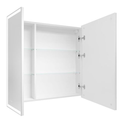 Зеркало-шкаф Grossman Меркадо 207008 70х80 подвесной цвет белый - фото 2