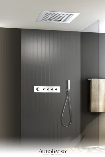 Душевая система AltroBagno Metropoli AltroBagnoUniversale040403Cr встраиваемая в стену - фото 2