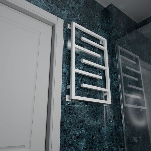 Полотенцесушитель электрический Altasan ЛабиринтПроф ЛабиринтПроф5кр8050БМ 55х80 белый - фото 3