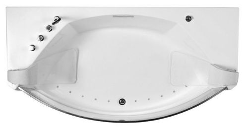 Ванна акриловая Gemy G9079 200х105 пристенная овальная с каркасом - фото 3