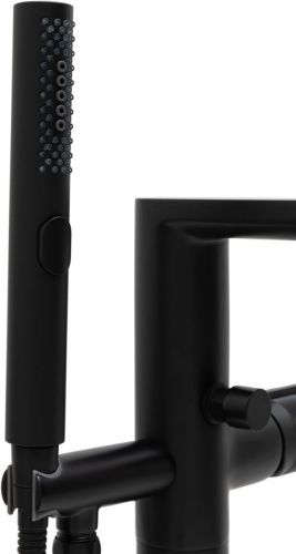 Смеситель для ванны и душа Allen Brau Liberty 5.33012-31 напольный черный - фото 2