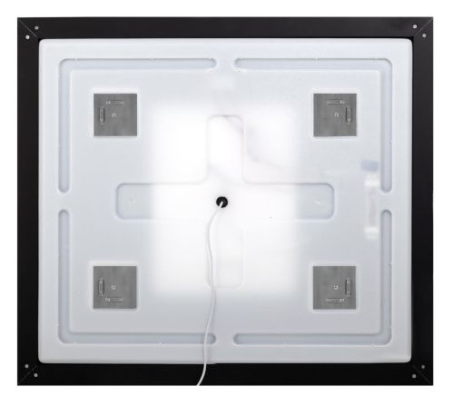 Зеркало с подсветкой BelBagno Kraft SPC-KRAFT-500-900-LED-TCH-WARM-NERO 50х90 подвесное - фото 4