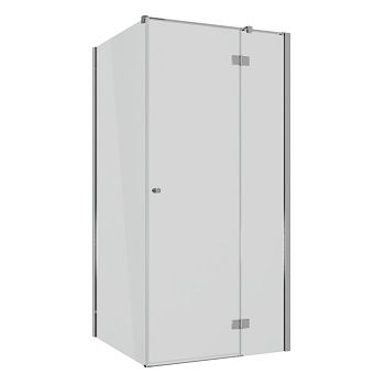 Душевой уголок Ambassador Diamond 12011106R 100х100 стекло прозрачное профиль хром без поддона