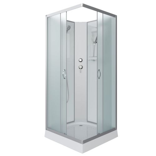 Душевая кабина Niagara Classic 11011423BK 90х90 квадратная без крыши ориентация универсальная