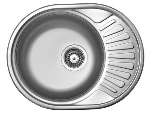 Кухонная мойка Ukinox Фаворит FAL570.450 -GT8K 2L 45х55 цвет нержавеющая сталь поверхность полированная - фото 2