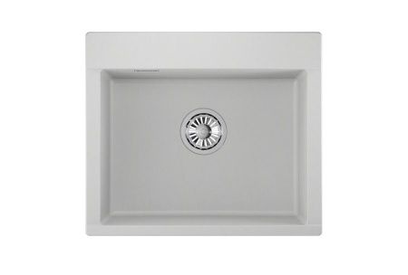 Кухонная мойка Granula 5804, АРКТИК 60х50 цвет белый поверхность матовая