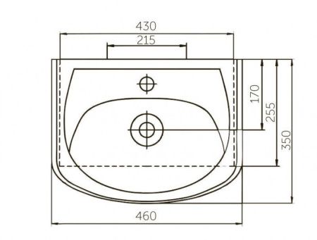 Тумба под раковину Corozo Олимп SD-00000321 40х20 напольная цвет белый