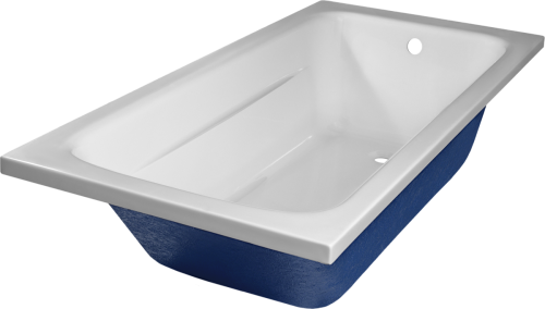 Ванна акриловая C-Bath CBQ011002 180х70 пристенная прямоугольная - фото 4