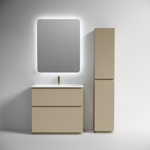 Тумба под раковину Sancos FOLK Floor FL90FCP 90х40 напольная цвет бежевый - фото 5