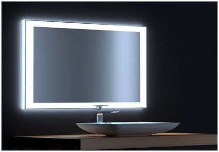 Зеркало с подсветкой De Aqua Сити CIT 405 100 100х80 подвесное