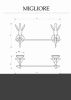 Полотенцедержатель Migliore Luxor 26145