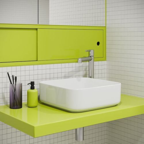 Смеситель IDDIS Aiger AIGSB01i01 на столешницу хром - фото 3