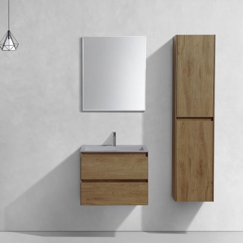 Тумба под раковину Vincea Luka VMC-2L600TO 60х50 подвесная цвет коричневый - фото 5