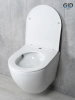 Унитаз подвесной Gid Tornado 62258Y белый с сиденьем микролифт безободковый смыв торнадо