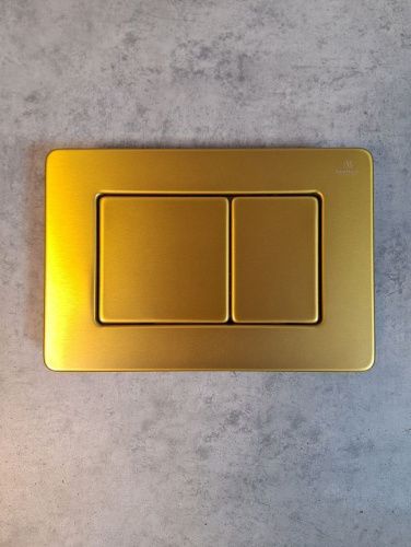 Клавиша смыва механическая AltroBagno Beni aggiuntivi AltroBagnoPFP003GQ цвет золото - фото 3