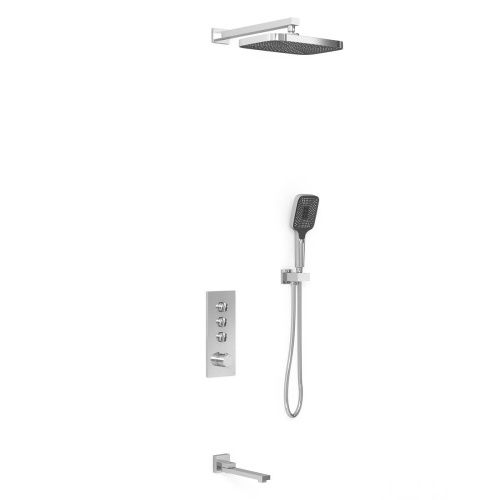 Душевая система Vincea VSFW-433T1CH встраиваемая в стену цвет хром с термостатом - фото 2