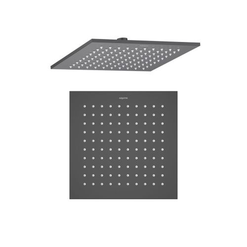 Верхний душ Aquatek AQ2076MB 25х25 черный