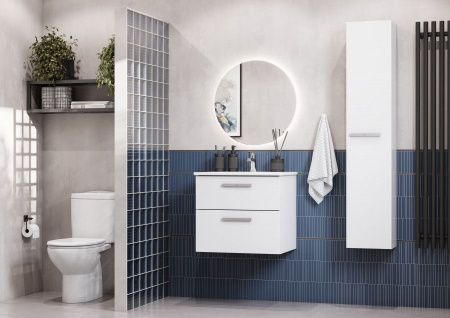 Тумба под раковину Roca Victoria A857468806 60х50 подвесная цвет белый