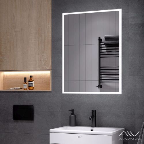 Зеркало-шкаф Alavann Rita ALV0287002 50х80 подвесной цвет белый - фото 4