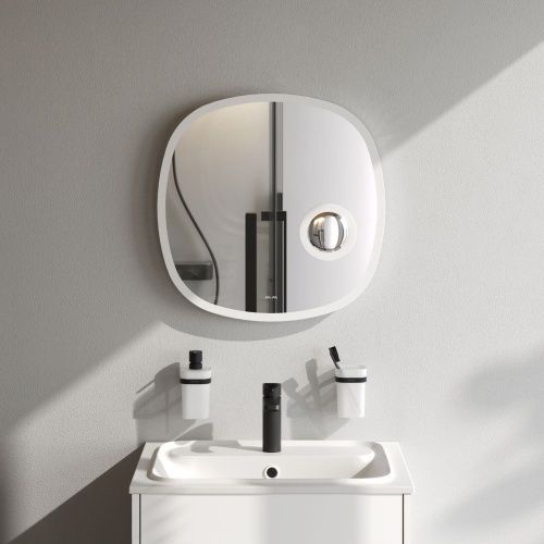 Зеркало с подсветкой Am.Pm Func M8FMOX0553SA 60х60 подвесное - фото 3