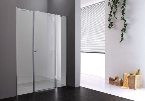 Душевая дверь Cezares ELENA ELENA-W-B-13-40+60/40-P-Cr-R 140х195 стекло рифленое профиль хром - фото 2