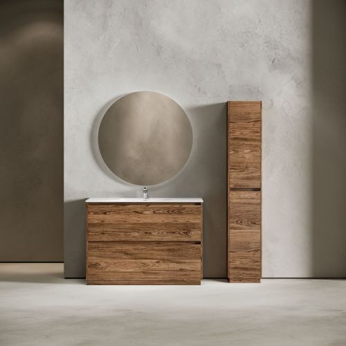 Тумба под раковину Sancos Libra Floor LB120F-1ECH 120х50 напольная цвет коричневый - фото 2