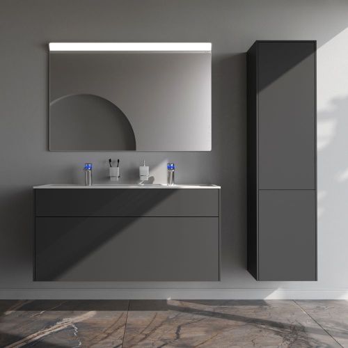 Тумба под раковину Am.Pm Inspire V2.0 M50AFHX1203GM 120х50 подвесная цвет серый - фото 5